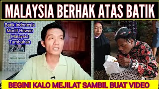 Zainal Story Anggap Batik Milik Malaysia Corak Batik Indonesia Beda Dengan Malaysia