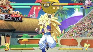 DBFZ S3.5 Gotenks non-spark swing kick loop 86 hits