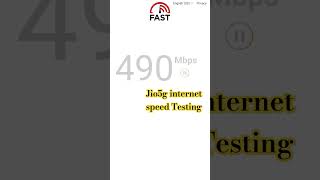 Jio internet speed check/Jio 5g speed test/network speed Testing