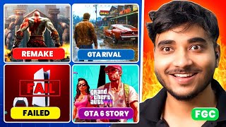 GTA 6 Story Leak 😨 God War Remake, Wolverine download, Everywhere GTA Rival,  Youtube Banned Ads 😱