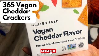 365 Vegan Cheddar Crackers Review