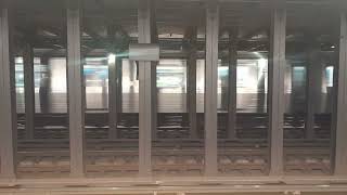 MTA NYC Subway: BMT 4 Av Line: Coney Island Bound Westinghouse R68 (N) Express Train skips 53 St