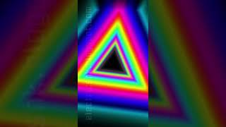 #MOBILE LIVE #WALLPAPER | #shorts | VJ LOOP 47 | Happy Triangles