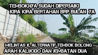 Berangkat Kerja‼️Melintas Jalan Alternatif Tembok Bolong Arah Kalijodo Dan Arah Jembatan Dua