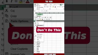 Insert Blank rows in Excel😎🔥 | Excel for fresher #excel #exceltips #data  #exceltutorial #shorts