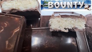 طريقة‎ عمل شوكولاتة باونتي فى البيت 🍫making bounty chocolate