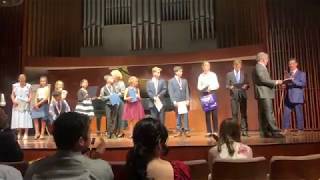 Royal Conservatory Award Ceremony In Toronto, Brother Jordan’s Performance