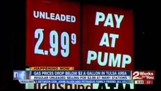 Local Gas Prices Drop Below $3