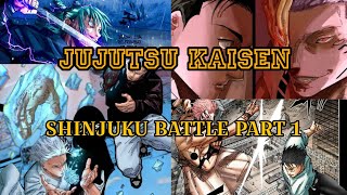 SUKUNA VS KASHIMO, HIGURUMA, YUTA & ITADORI SHINJUKU BATTLE PART 1 | JUJUTSU KAISEN MMV