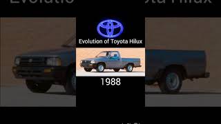 evolution of Toyota Hilux:#sorts #tiktok #хочуврек #toyota#хочуврекомендации #лайк #топ #subscribe