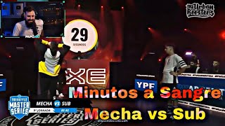 Papo reacciona a Mecha vs Sub - Minutos de Sangre / FMS Argentina J9