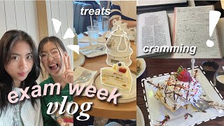 EXAM WEEK vlog- ap, ib, + cramming! 📝