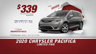 Presidents' Day Event - 2020 Chrysler Pacifica Limited