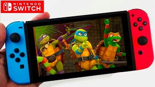 Teenage Mutant Ninja Turtles Mutants Unleashed Nintendo Switch Gameplay