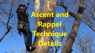 Ascent and Rappel Technique Details