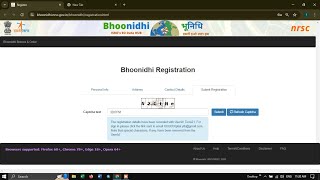 Bhoonidhi User Registration - Sign Up | For Downloading Satellite Images