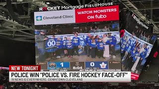 Families of fallen Cleveland, Euclid officers given custom Monsters jerseys