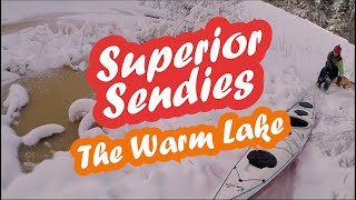 The Warm Lake | Superior Sendies | Ep. 3 | Winter Sea Kayaking Frozen Waves | Lake Superior