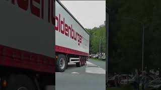 Reverse truck #reversevideo #shortvideo #trucker