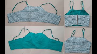 Diy - costura e acabamento de top cropped corpete - aula 353