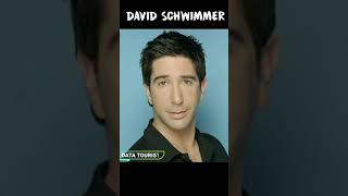 David Schwimmer Evolution #shorts Ross Geller