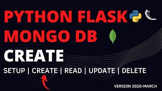 Python Flask MongoDB Create Documents