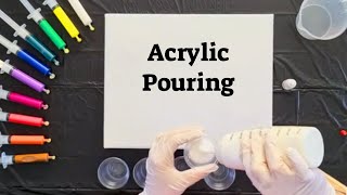 Art for kids: How to create acrylic pouring painting