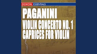 Caprices No. 1 for Solo Violin in E Major "The Arpeggio", Op. 1