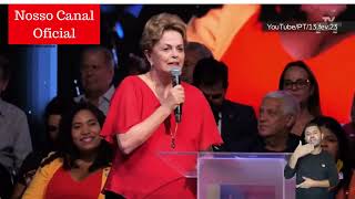 Em Festa de 43 anos do PT Dilma Elogia Lula