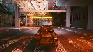 CYBERPUNK 2077 PS4 - Colby "Little Mule" [Free Roam/Driving Gameplay]