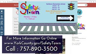 Register Now for Safety Town