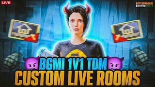 BGMI 1V1 TDM ROOM LIVE WITH M416 || BGMI CUSTOM ROOM LIVE || RAOJI LIVE