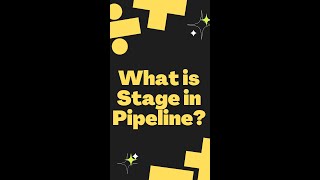 What is stage in Pipeline? | Beginner Academy | #shorts