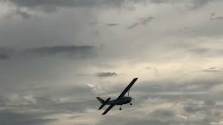 Cessna 172 flying at katukurunda airport