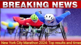 New York City Marathon 2024: Top results and times - complete list. #entertainment Top news today.