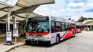 Wmata 2006 New Flyer D40LFR #6196 on the Orange Line Express to West Falls Church!!!