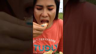 Eating crab 🦀 in jungle #asmr #relaxingmusic #relaxing #love #nature #mukbang #asmr #eattingsounds