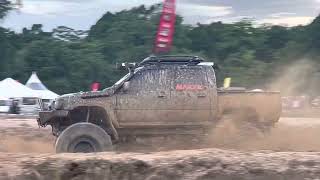 2jz Hilux at War of Wheels Event Trinidad