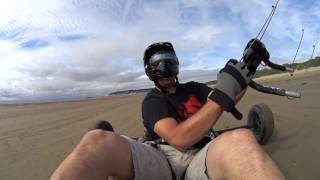 Kite Buggy Day in Weston Super Mare