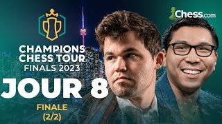 Finale du Champions Chess Tour 2023 : Magnus Carlsen vs Wesley So | Jour 8