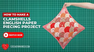 How to make a Clamshells pillow