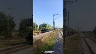 WAG-9HC newpowerfull Wag-9 locomotive Dieselpetrol goodsTrain #shorts #train #wag9hc ,#1millionviews