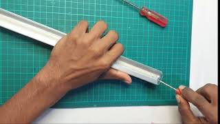 How to make tube light starter at home/diy  replace led tube light#diy #2024 😱