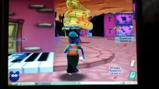 Defeating cogs in toontown