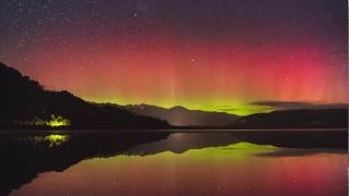 Lake Mapourika Aurora Australis - 22/04/2017