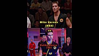 Mike Barnes vs Robby Keene #cobrakai #edit #best #cobrakaiforlife #robbykeene #MikeBarnes