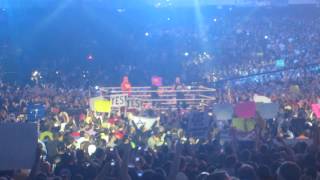 WWE Wrestlemania XXX - Hogan/Rock/Austin Segment Finish - Live HD @Superdome April 6th 2014