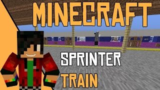 SPRINTER TRAIN IN MINECRAFT!