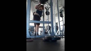 200KG/440 lb x4 squat set