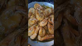 #satisfying #garlic butter scrimp #youtubeshorts